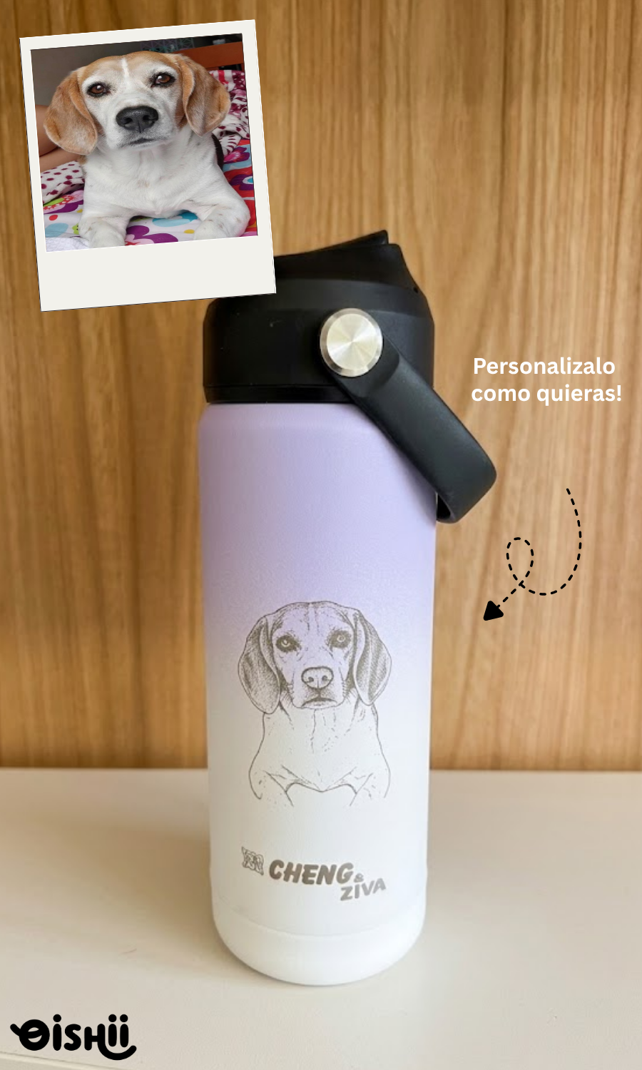 MIZU Morado Degradado Blanco | 535 ml