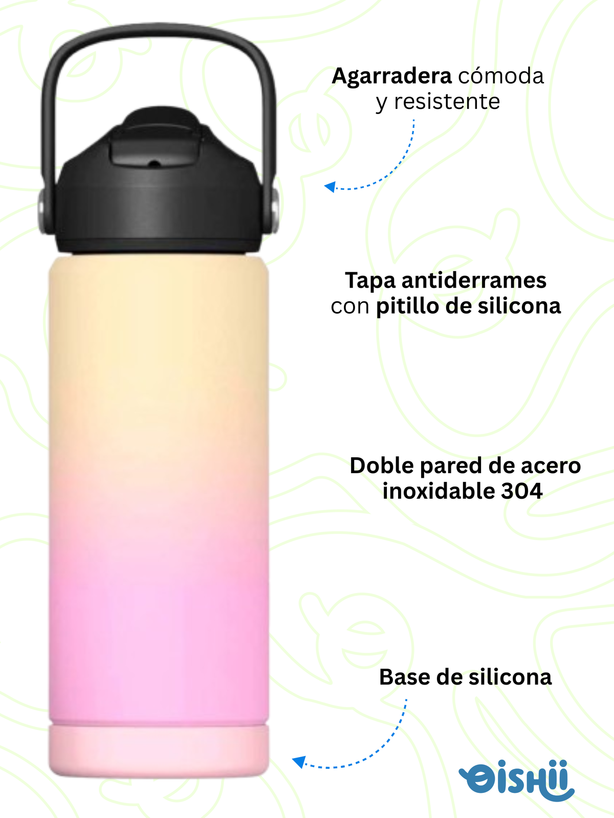 MIZU  Amarillo Degrade Rosado | 710 ml