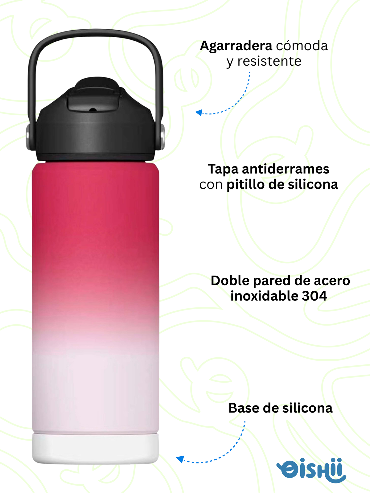 MIZU Vinotinto Degrade Blanco | 535 ml