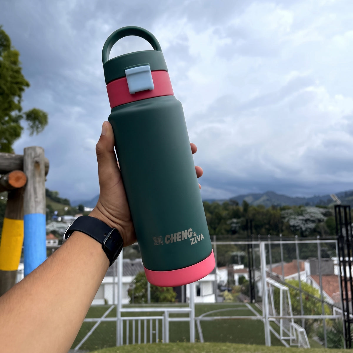 GO Verde Degrade Rosado | 710 ml