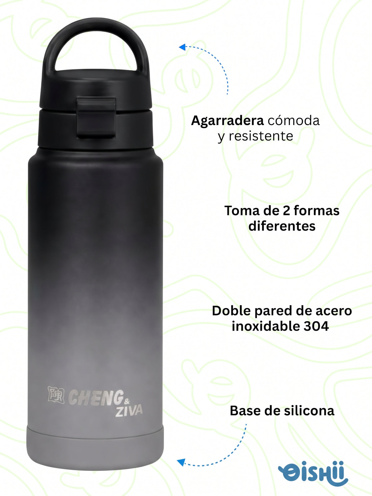 GO Negro Degradado | 710 ml