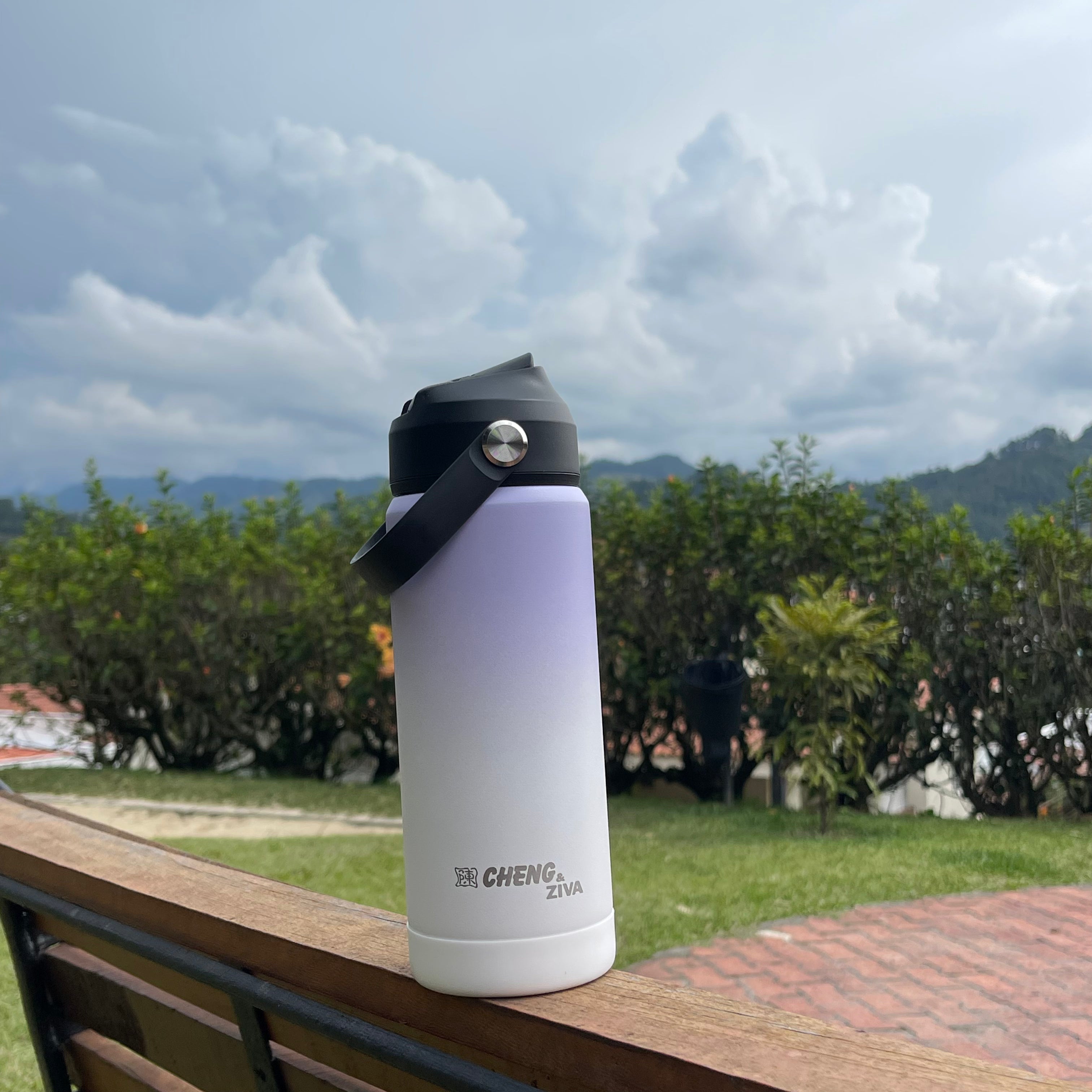 MIZU Morado Degradado Blanco | 535 ml