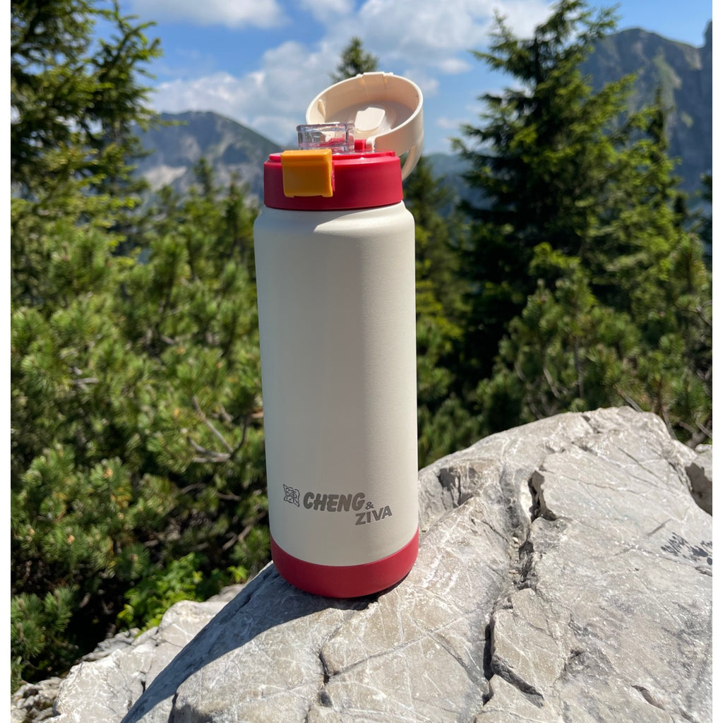 GO Beige Degrade Rojo | 710 ml