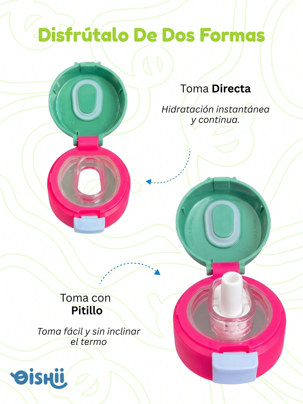 GO Verde Degrade Rosado | 710 ml