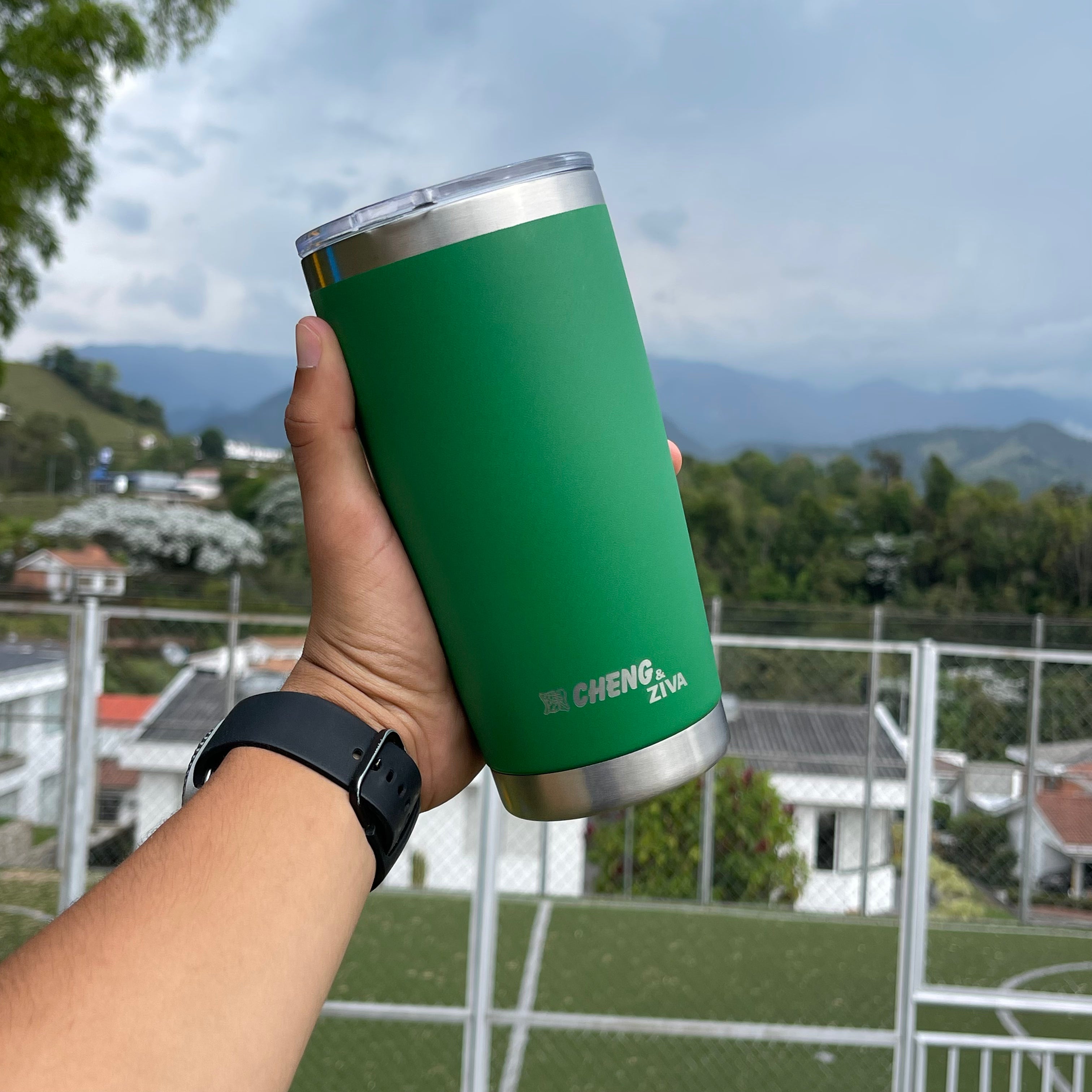 MIZU Vaso verde | 535 ml